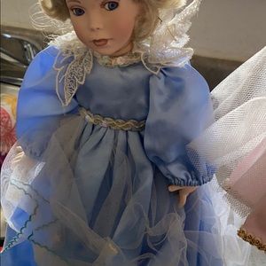 Antique porcelain dolls